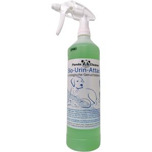 PandaCleaner Enzymreiniger Bio-Urin Attacke, Konzentrat, gegen Katzen- und Hundeurin, Spray 1 Liter