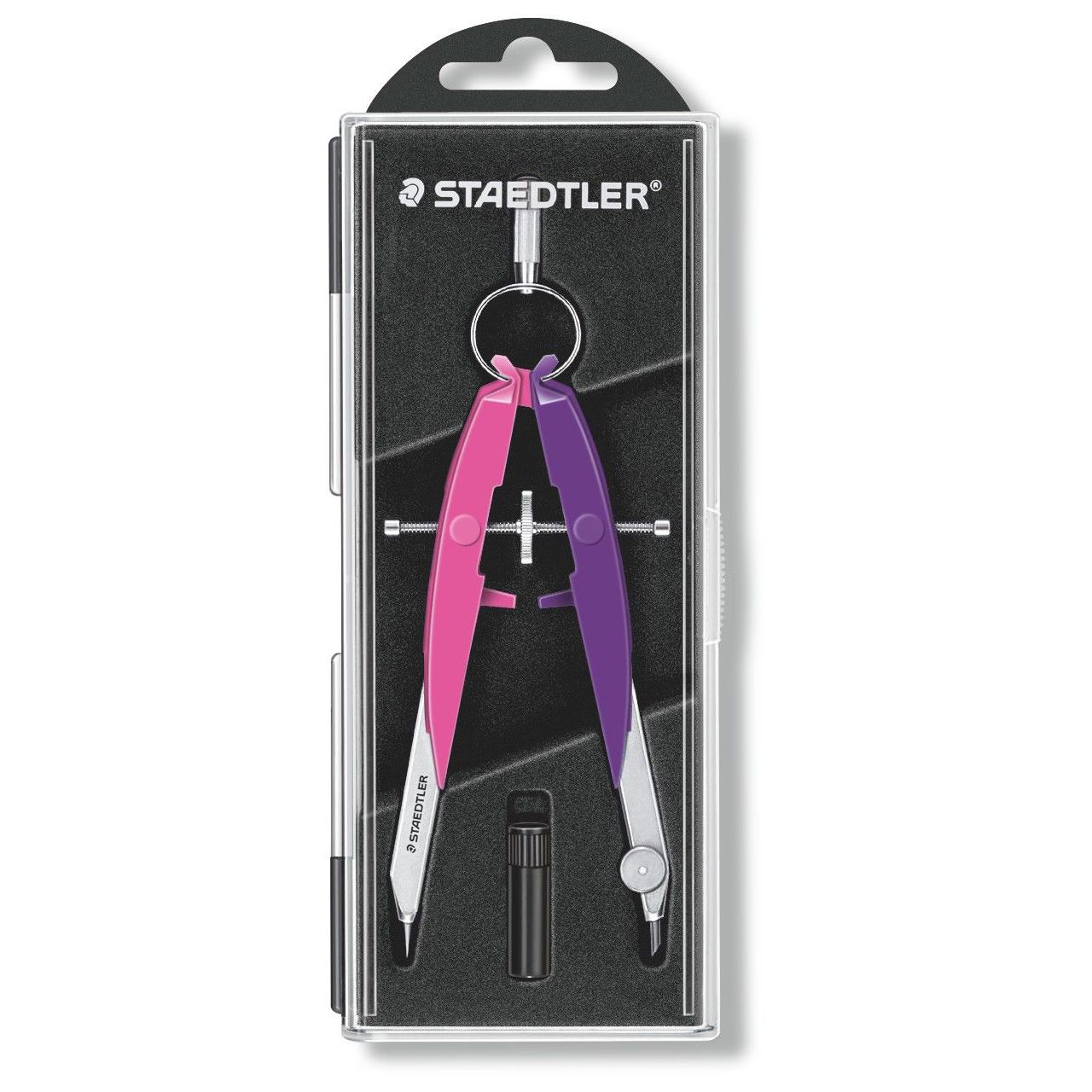 Staedtler Pr"zisions-/Geometriezirkel Mars Comfort Neon pink/violet