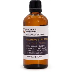 Warm & Uplifting Massage Oil - 100ml