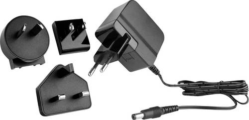 HN Power HNP06I-090L6 Steckernetzteil, Festspannung 9V 0.83A 7.5W mit Europa-Adapter, mit UK-Adapter, mit USA-Adapter, mit