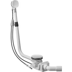 Duravit Ab- und Überlaufgarnitur Quadroval, für Shower+Bath, 791246, 791246000001000