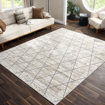 KALATY Lumina Diamond Lattice Area Rug