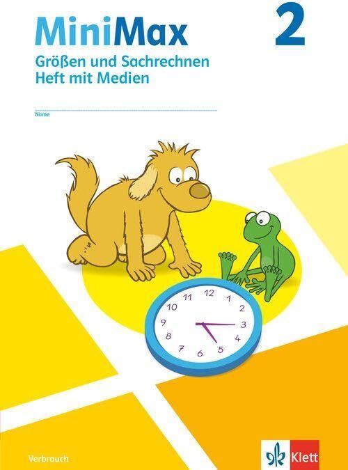 MiniMax 2: Größen und Sachrechnen - Verbrauchsmaterial mit Medien Klasse 2 (MiniMax. Ausgabe ab 2026) - Preis vom 11.10.2026 03:10:56 h
