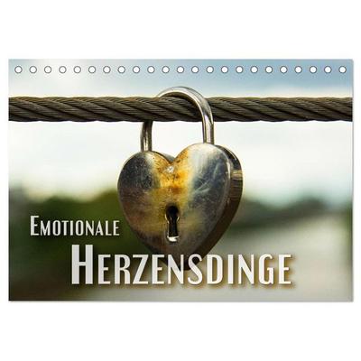 Emotionale Herzensdinge (Tischkalender 2027 DIN A5 quer), CALVENDO Monatskalender
