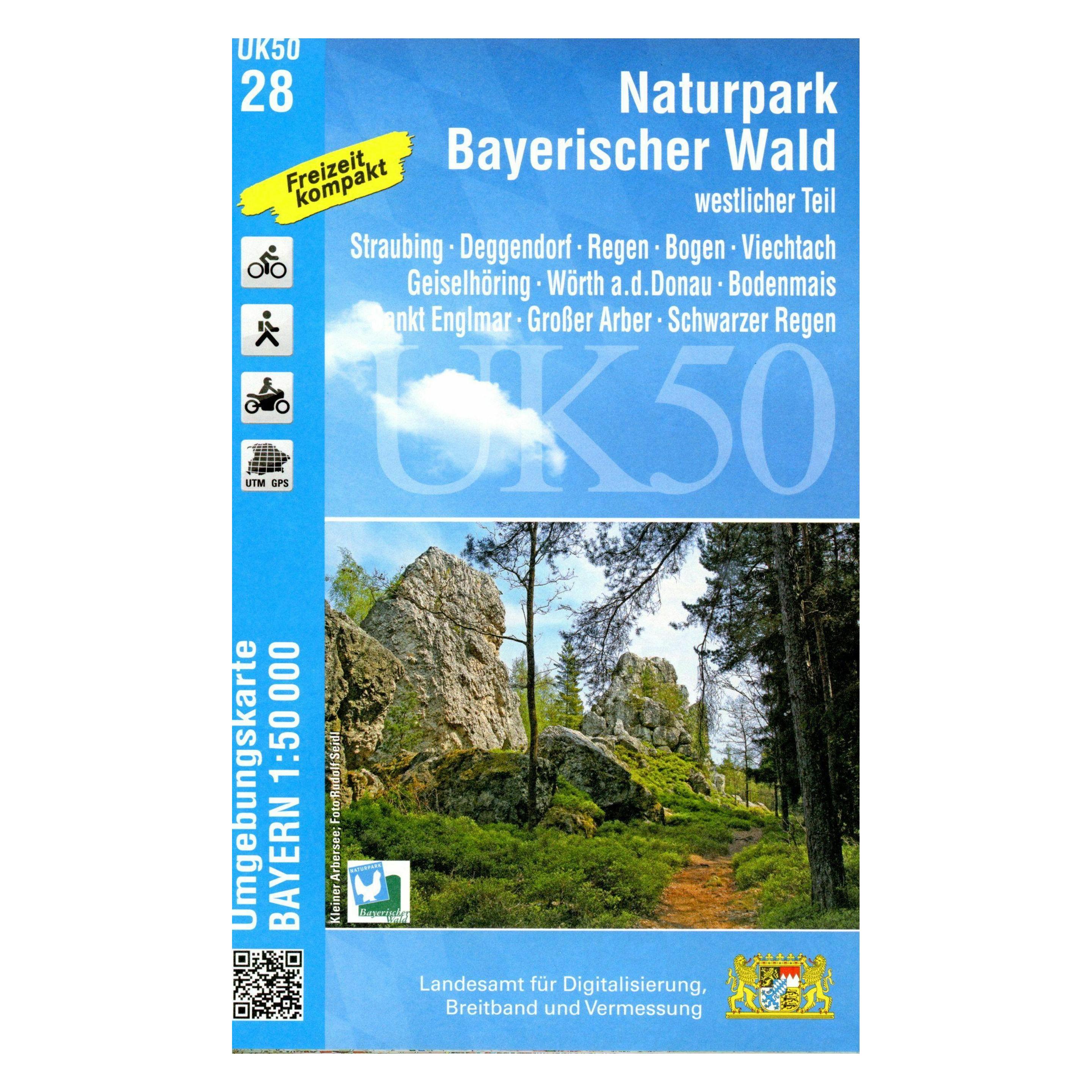 LDBV Bayern UK50-28 Naturpark Bayerischer Wald - we (40629343)
