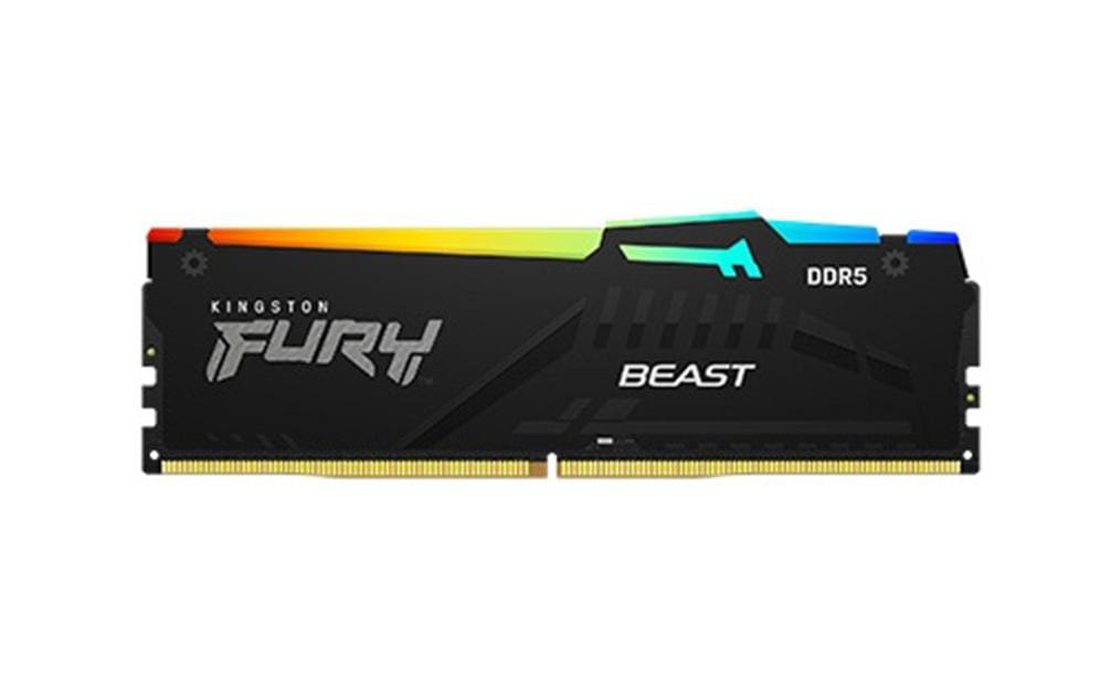 64GB (2x32GB) Kingston Fury Beast RGB DDR5-6000 CL30 RAM Arbeitsspeicher