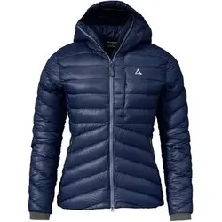 SCHÖFFEL Damen Funktionsjacke Down Jacket Tschierval L, Größe 42 in Blau Blau