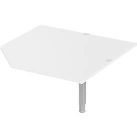 Schäfer Shop Select Winkelplatte PLANOVA ERGOSTYLE, CAD, B 1200, weiss