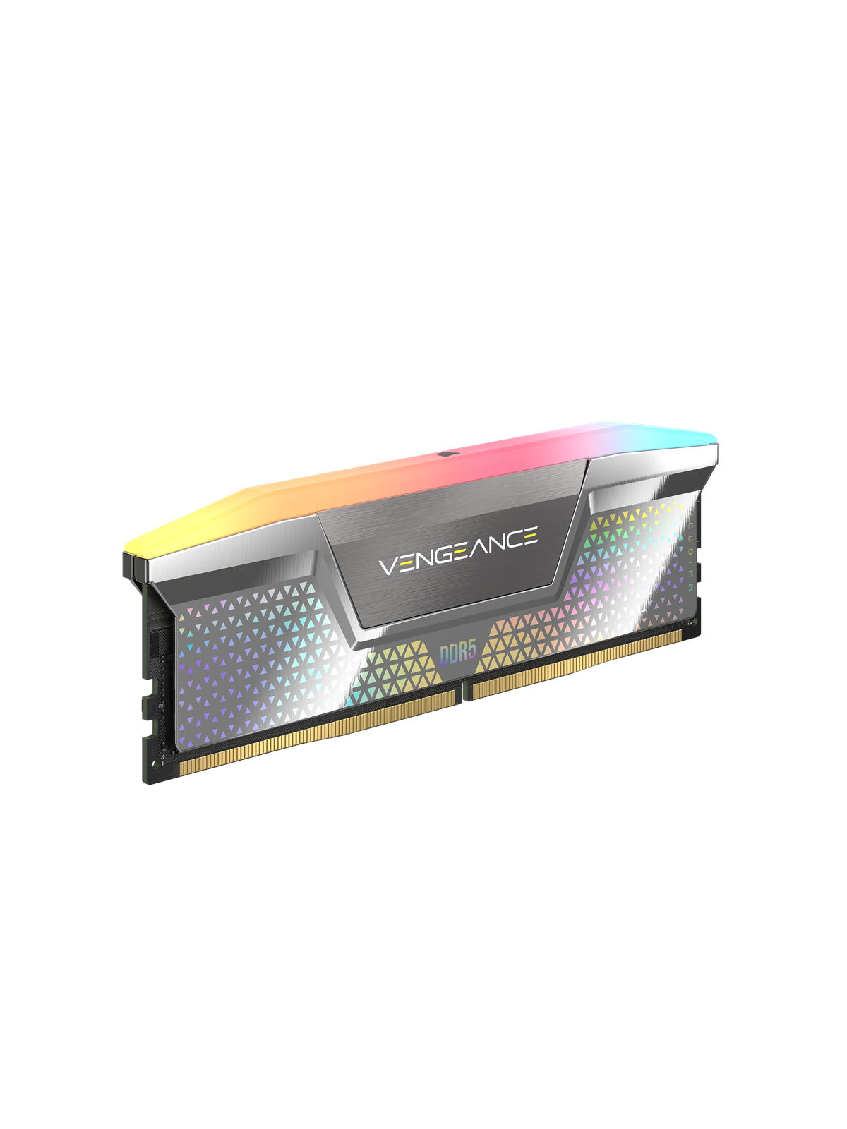 Corsair Vengeance RGB DDR5-8000 - 48GB - CUDIMM für Intel - CL38 - Dual Channel (2 pcs) - Intel XMP - Silber mit RGB