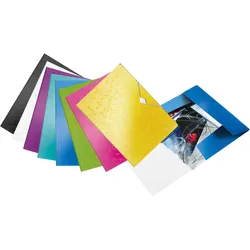 LEITZ Fächermappe DIN A4 6-Fach  violett