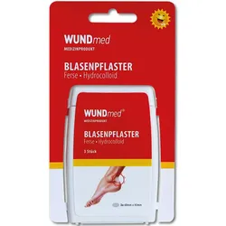 WUNDmed® Blasenpflaster Ferse transparent 3 Stück