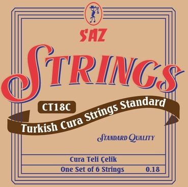 Saz CT18C Cura Standard Strings