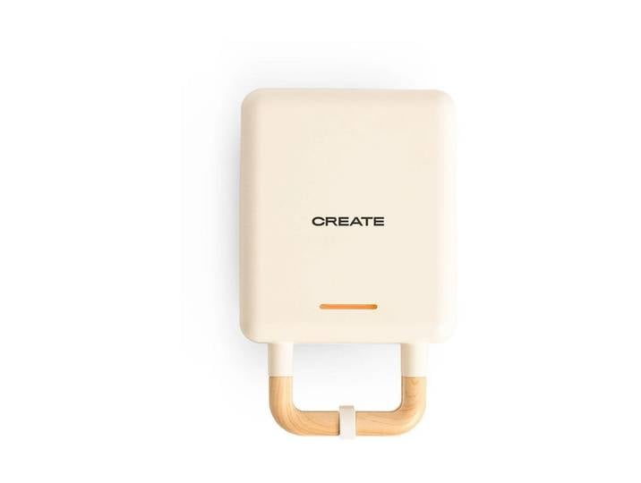 Waffeleisen Create Stone 2 in 1 Compact , gelb (vanille), Waffeleisen, Waffeleisen