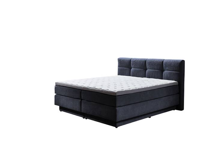 Sun Garden Boxspringbett Portage mit Bettkasten Petrol 180 x 200 cm