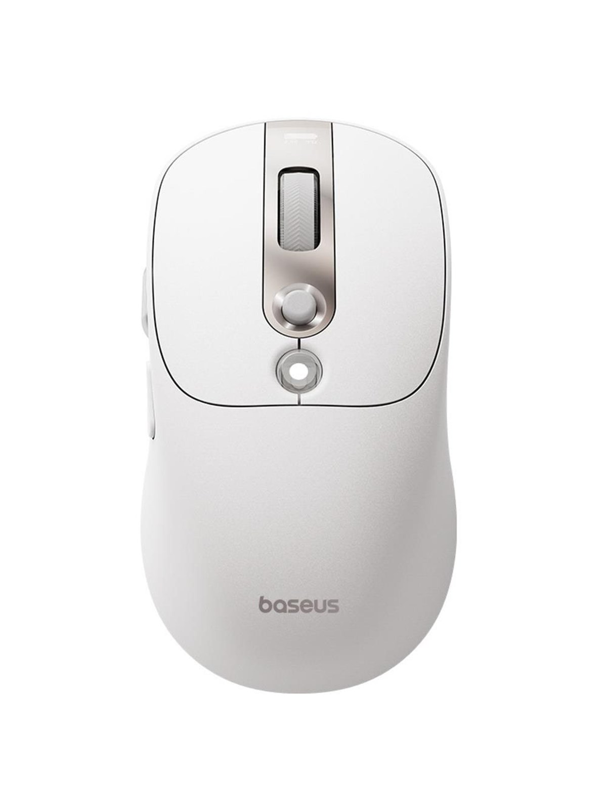 Baseus Editor Wireless Computer Mouse with 800mAh Battery and Battery Status Indicator - White - Maus (Weiß)