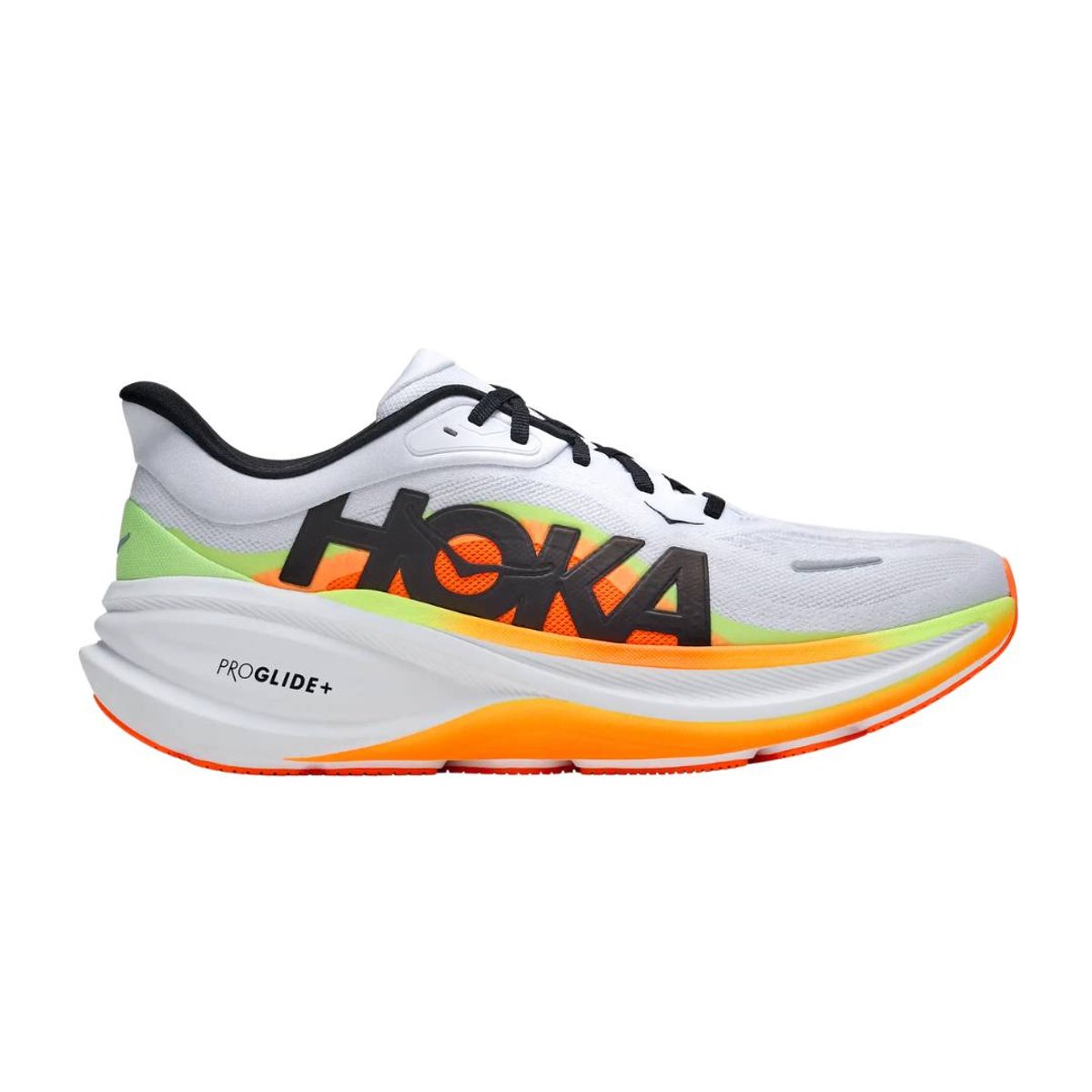 Tênis Hoka Clifton Pro Branco Laranja AW26, Tamanho EU 47 1/3 Homem