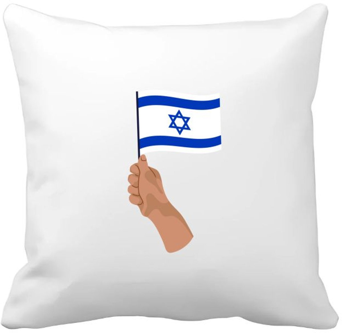 Akyol Israël Vlag Kussenhoes - 40 x 40 cm