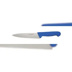 Schneider - Kochmesser - schmale Klinge, Größe: 16 cm - Griff blau
