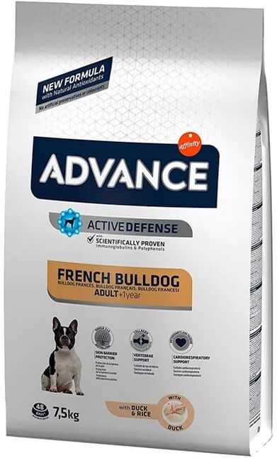 Advance Ração Cão Bulldog Francês Adult 7,5 Kg