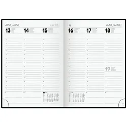 Brunnen Buchkalender 2027 »Modell 796« blau, 14.8x20.8 cm