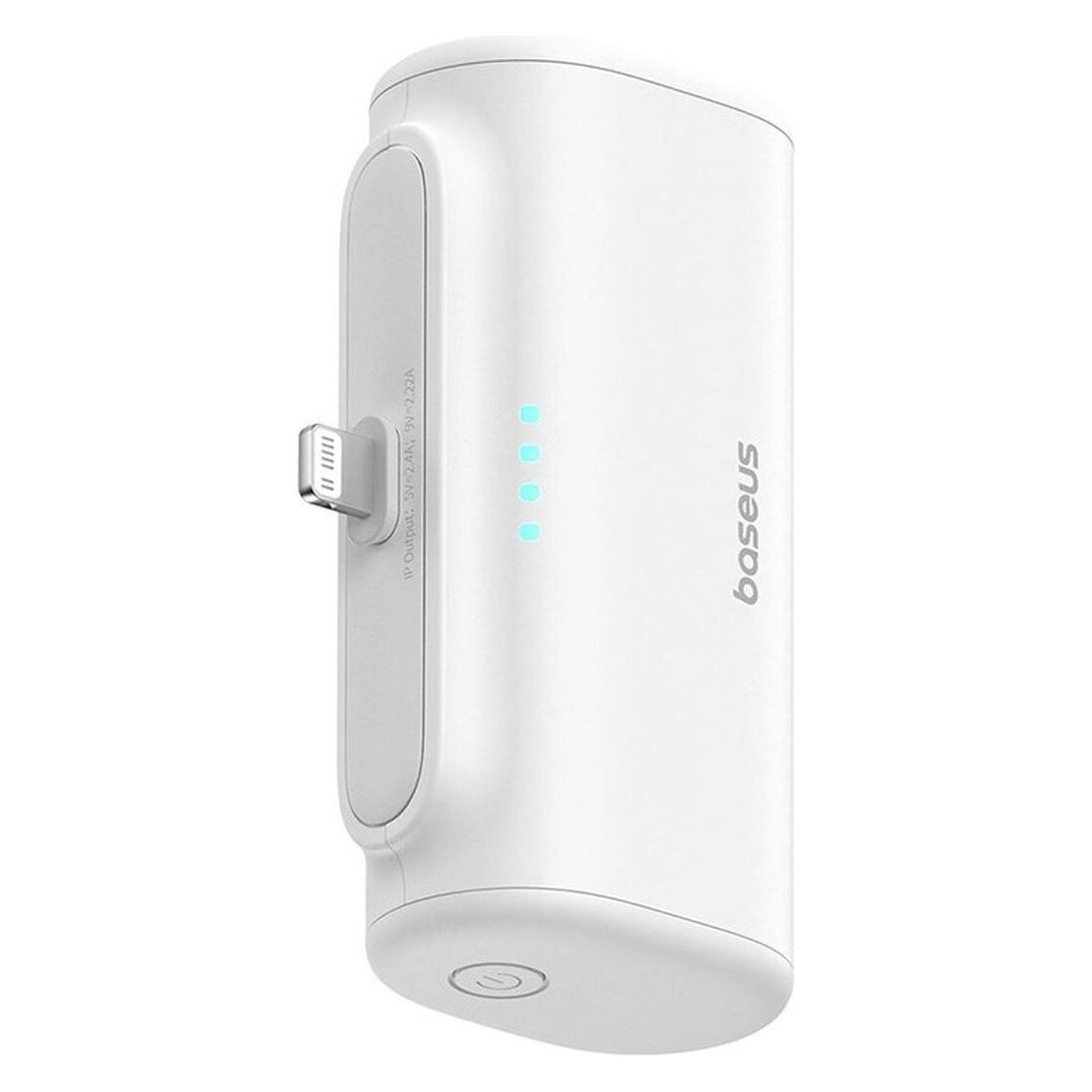 Baseus Powerbank OS-Baseus Compact IP 5000mAh 20W (white) (5000 mAh, 20 W, 18.50 Wh) (P10068307213-00)
