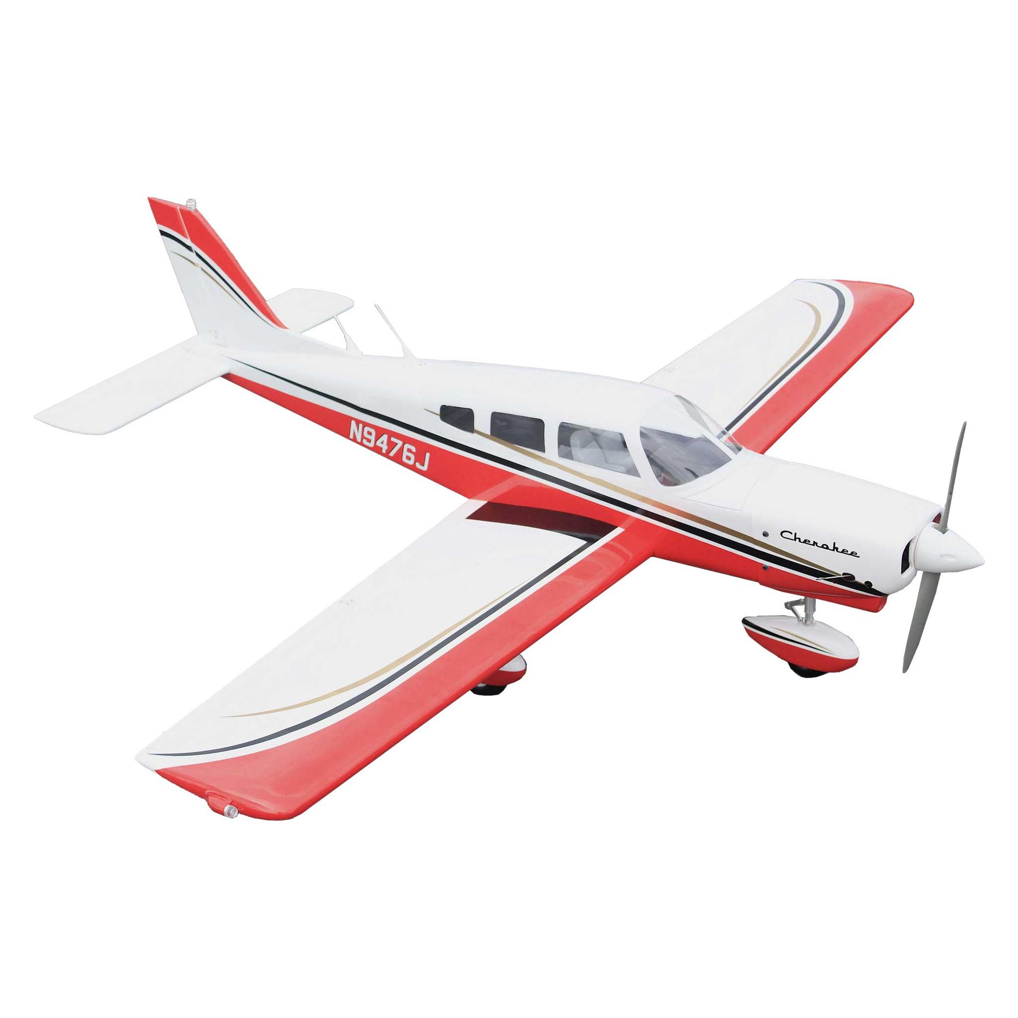 Seagull Models ( SG-Models ) Piper Cherokee 60" 10-15cc ARF Rot (SEA386R)