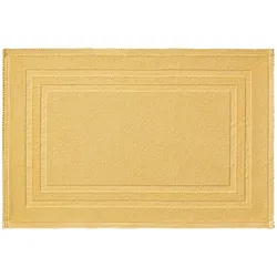 Rhomtuft Badematte Gala 50x70 cm | mais - gelb