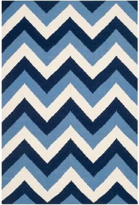 SAFAVIEH Handmade Flatweave Dhurries Kristy Modern Wool Rug