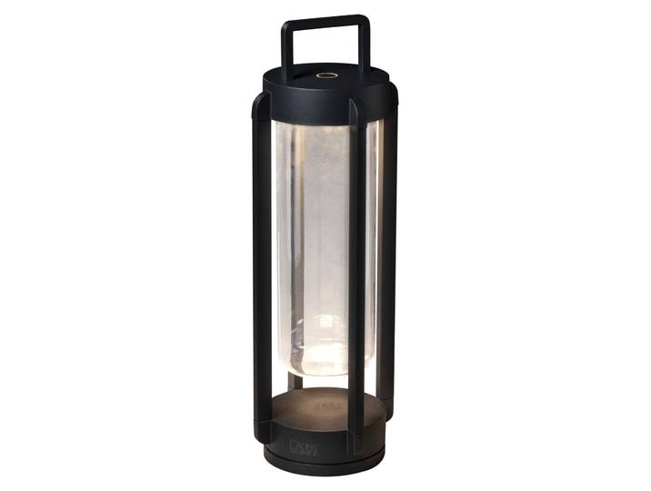 Konstsmide Lanterne design LED Otranto noir intérieur/extérieur aluminium/verre 7823-750