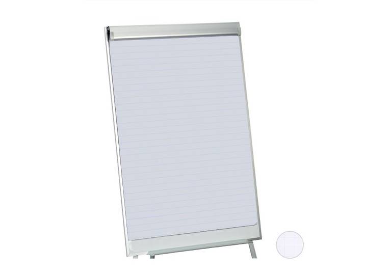 Relaxdays 8x Flipchart Papier, liniert