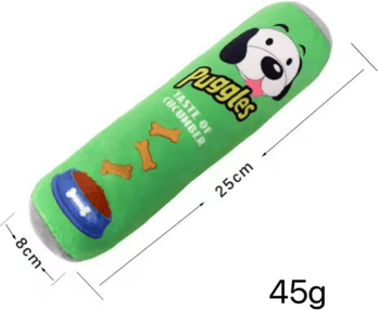 Inspire Picks Brew Buddy Squeaky Plush Dog Toy Bite Resistant Interactive Chew Toy For Dogs green2