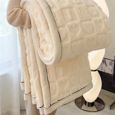 Uplift Picks Taffeta Velvet Carved Blanket Thick Double Sided Plush Throw 6 150x200 Cm