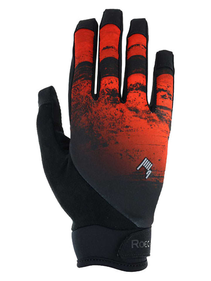 Roeckl SPORTS Fahrradhandschuhe "Montan" in Rot/ Schwarz - 6,5