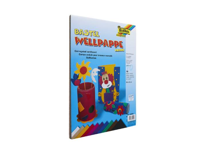 Folia E-Wellpappe 25 × 35 cm 10 Stück