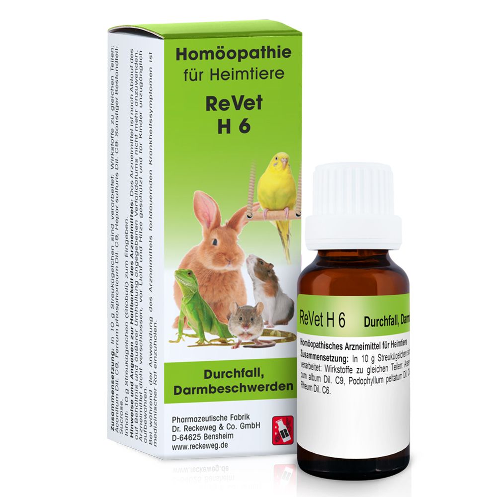 Revet H 6 Globuli f.Heimtiere 10 g