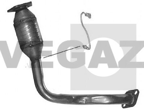 Vegaz Katalysator Ftk969 Für Fiat