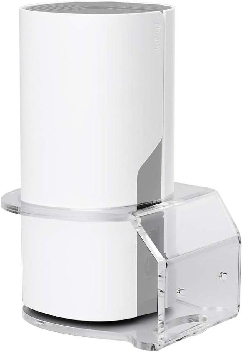 Router Wandhouder voor Mesh Systeem - Transparante Acryl Netwerkorganisatie