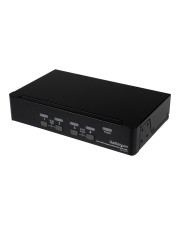 StarTech.com 4 Port DisplayPort USB KVM Switch Audio Desktop Umschalter KVM-/Audio-/USB-Switch (SV431DPUA)
