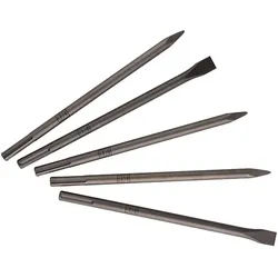 Metabo SDS-max-Meißelsatz professional 3 Spitzmeißel + 2 Flachmeißel - 5 teiliges Set - 630489000