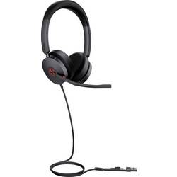 Yealink UH48 SE Dual Teams USB-C On Ear Headset kabelgebunden Stereo Schwarz Noise Cancelling Microsoft Teams-Taste Telefon 1308153