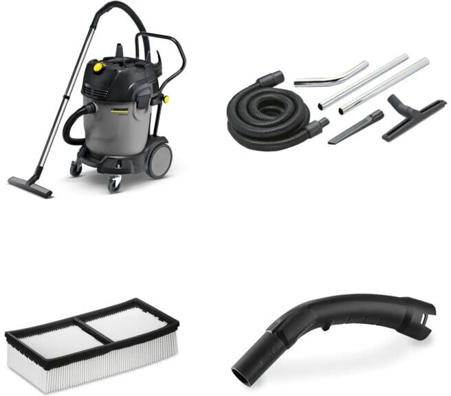 Set Kärcher: NT 65/2 Tact² Sauger + Filter + Saug-Set DN40 +Zubehör für NT 2-mot