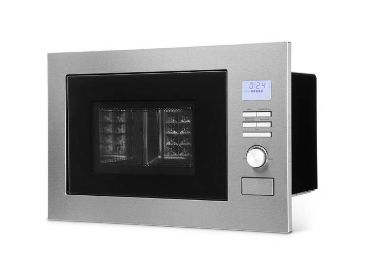 BOMANN Einbau-Mikrowelle MWG 3001 H EB, Einbaumikrowelle mit Grill und Heißluft, 60cm