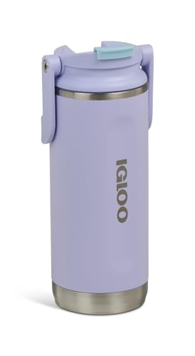 IGLOO Flip ‘n’ Sip Drinkfles - Lila - 475 ml