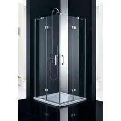 Neuesbad Exklusiv Ecklösung Drehtür 90 x 90 x 200 cm