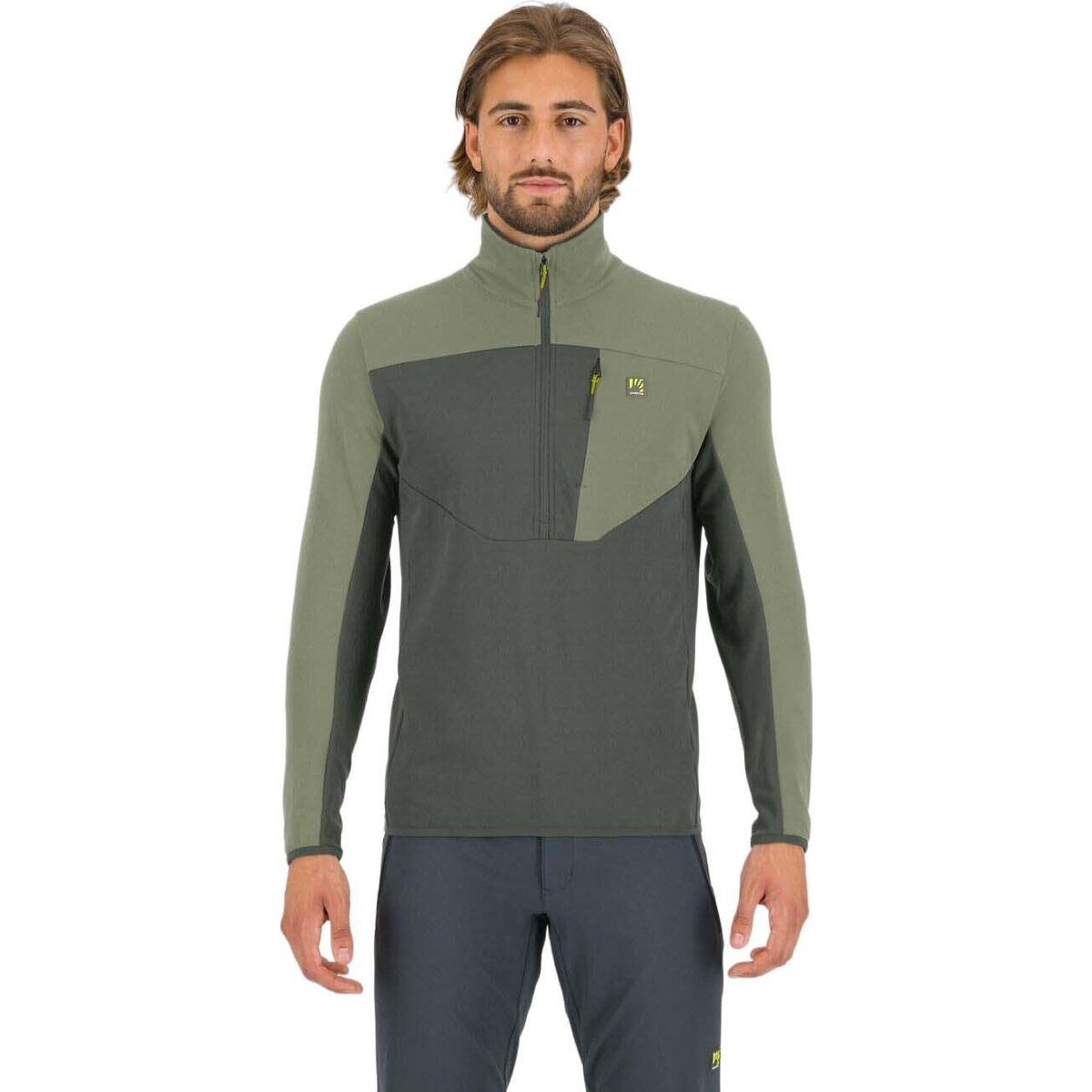 Karpos Bigontina Half Zip Fleece castor/tea (063) XL 2531125-063-XL