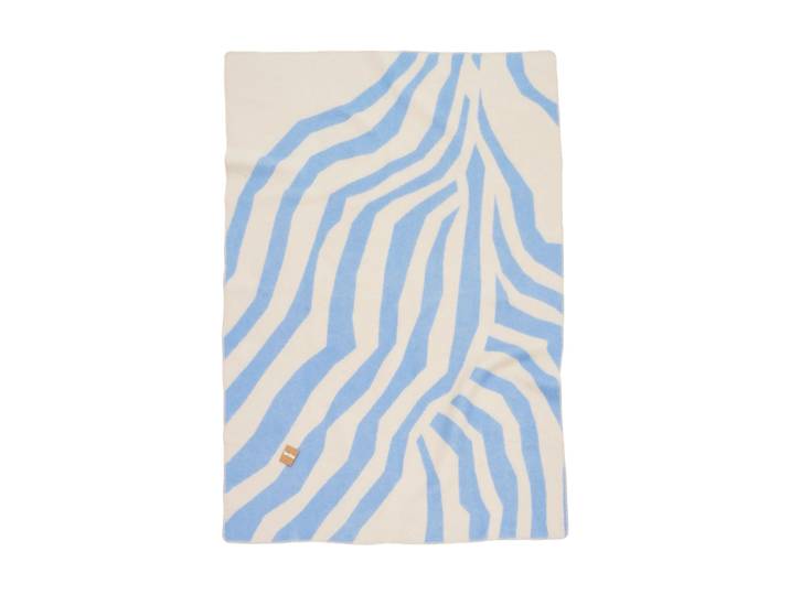 Brita Sweden Pugh Decke Blue, 200x130 cm