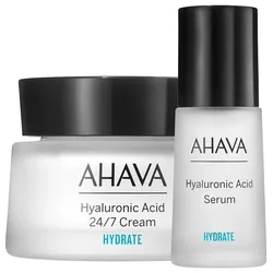 80ml AHAVA Hydrate Hyaluronic Acid Set (Serum 30ml +Cream 50ml)