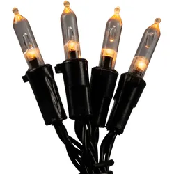 Konstsmide Weihnachtsbeleuchtung LED Mini-Lichterkette Länge 12,35 Meter