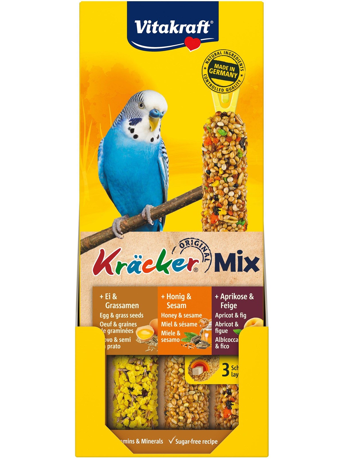 Vitakraft Kräcker Mix + Ei / Frucht / Honig