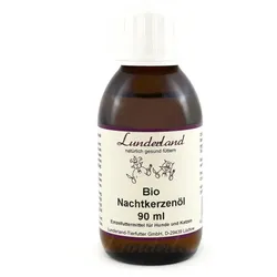 Lunderland Bio-Nachtkerzenöl | 90 ml zur Pflege von Hunden und Katzen